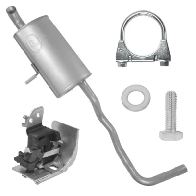Abbildung von Auspuff Endtopf für Renault Grand Scenic 2 II JM 2002 12/2009 1.5 dCi 1.9 2.0