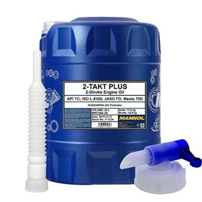 Abbildung von 20 Liter, MANNOL 7204 2 Takt Plus API TC Motoröl