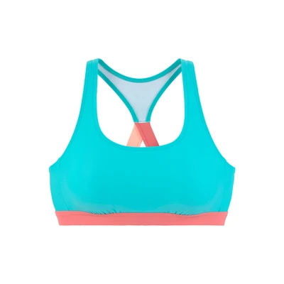 Abbildung von Lascana Bustier Bikinitop, Damen, Größe: 32xA/B, Turquoise