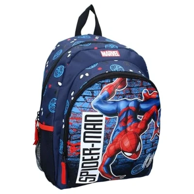Abbildung von Spiderman Kinderrucksack Rucksack 35x27x18 cm mit großem Hauptfach