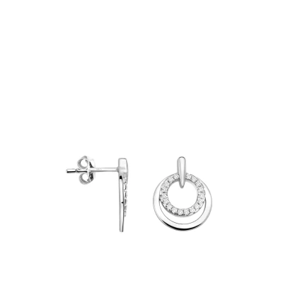 Abbildung von Sofia Milani CIRCLES Ohrringe, Damen, Größe: One Size, Silver