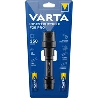 Abbildung von VARTA Taschenlampe Indestructible F20 Pro 6 Watt LED, wasser und staubdicht, stoßabsorbierend, eloxiertes Aluminium Gehäuse