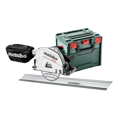Abbildung von metabo Tauchsäge KT 66 BL, inkl. Führungsschiene FS 1600 mm metaBOX 340