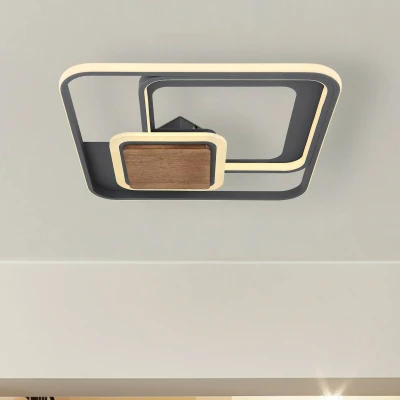 Abbildung von Lighting NIRRA Deckenleuchte Metall Graphit, LED