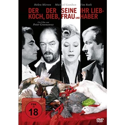 Abbildung von der Koch, Dieb, seine Frau und ihr Liebhaber [Blu ray]