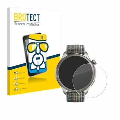 Abbildung von BROTECT Schutzglas für Huami Amazfit Balance Schutzfolie Panzer Folie Glas [Extrem Kratzfest 9H, Anti Fingerprint, Ultra Transparent]