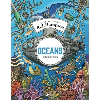Abbildung von Oceans Coloring Book (R.J. Hampson Books)