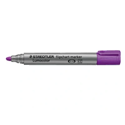 Abbildung von 10 x Staedtler Flipchartmarker Lumocolor violett