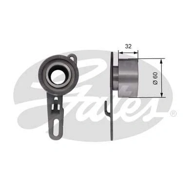 Abbildung von GATES T41150 Spannrolle, Zahnriemen Tru Power FORD: Transit Mk2 Pritsche/Fahrgestell, Kastenwagen