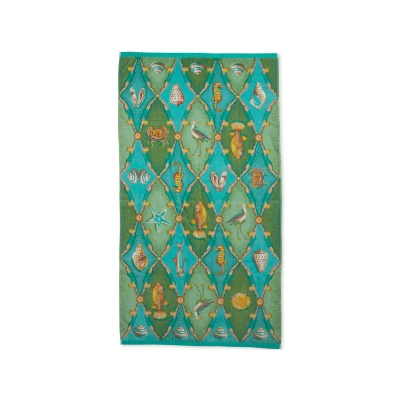 Abbildung von PIP STUDIO Little Sea grün Badetuch 100x180cm (1 Stück)