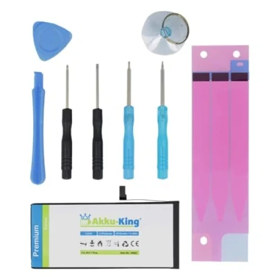 Abbildung von Akku King Power kompatibel mit iPhone 7 Plus / 7P Li Polymer 3510mAh Öffnungswerkzeug/Klebestreifen (610mAh mehr)