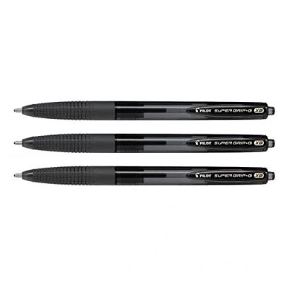 Abbildung von PILOT Super Grip G RT Kugelschreiber 0.6 Schwarz