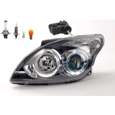 Abbildung von Johns, Scheinwerfer passend für Hyundai i30 07/10 11/11 Links Leuchtmitt. + Stellmotor