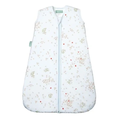Abbildung von molis&amp;co Baby Schlafsack ärmellos Ideal für Frühling und Herbst Babyschlafsack 1 tog ohne Ärmel Leicht gepolstert 100% Baumwolle (Oeko TEX 100), Premium Qualität Poppy (95 cm)