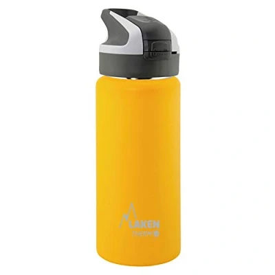 Abbildung von Laken Unisex Erwachsene Thermoskanne TS5Y Thermoskanne, Gelb, 18/8 0.50L