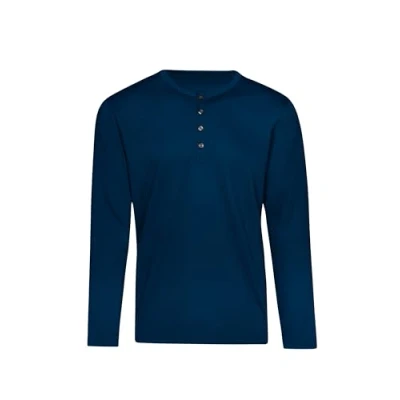 Abbildung von TRIGEMA Longsleeve Langarmshirt mit Knopfleiste (1 tlg)
