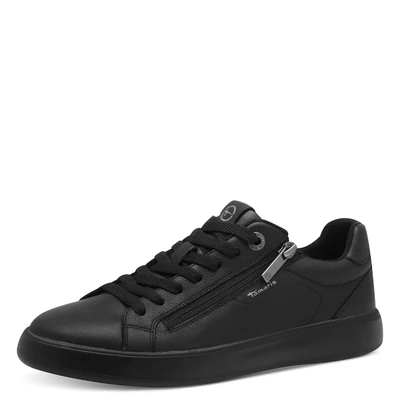 Abbildung von Tamaris Plateausneaker, Freizeitschuh, Halbschuh, Schnürschuh mit Ziernähten