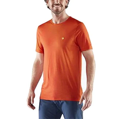 Abbildung von Fjallraven Herren Mountain Days Thinwool M T Shirt, Hokkaido orange, EU