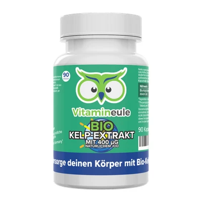Abbildung von Vitamineule® Jod Kapseln aus Bio Kelp 400 µg 90 St