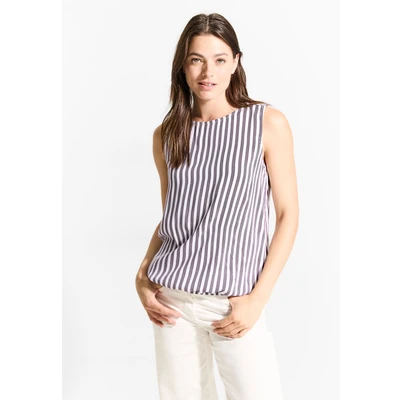 Abbildung von Cecil Gestreiftes Bluse, Damen, Größe: Large, Rot
