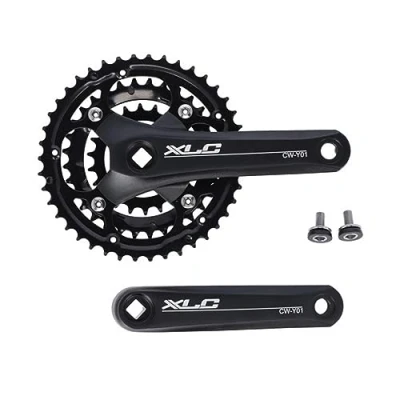 Abbildung von XLC Unisex Erwachsene Kettenradgarnitur 2502800000 Kettenradgarnitur, Schwarz, 22/32/42 Zähne