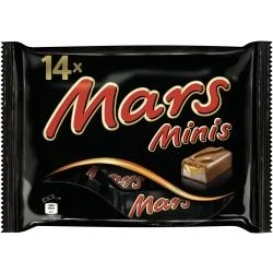 Abbildung von Mars Minis Schokoriegel, Schokolade mit Karamell, eine Packung (1 x 275 g)