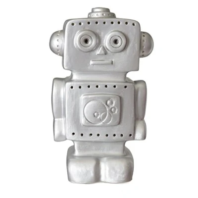 Abbildung von Heico Egmont Toys Nachtlicht in Roboter Form, silberfarben