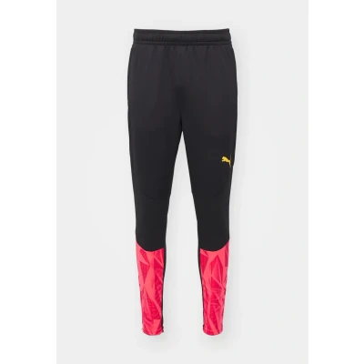 Abbildung von Puma Individualfinal Training Pants Jogginghose, Herren, Größe: Small, Black/sunset glow