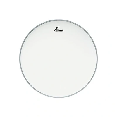 Abbildung von XDrum 16&quot; Coated Drumfell (16&quot; weiß, aufgerauhte Mylar Schicht, offener, warmer Klang mit dezentem Attack und langem Sustain)