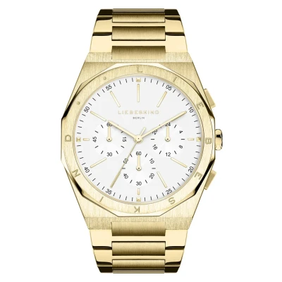 Abbildung von Liebeskind Berlin Chronograph goldcoloured, Größe: One Size, Gold coloured
