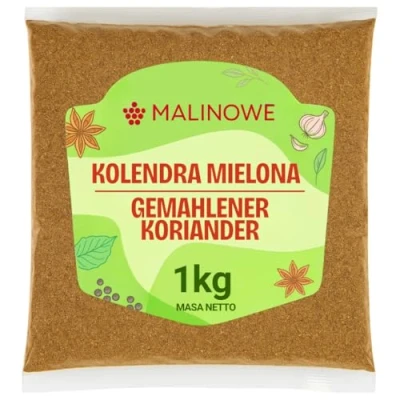 Abbildung von Malinowe GEMAHLENER KORIANDER 1kg Exzellente Qualität
