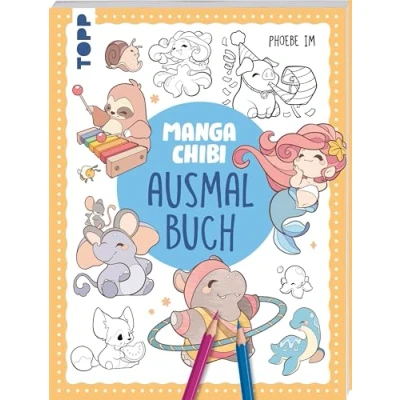 Abbildung von Manga Chibi Ausmalbuch: Das niedliche Malbuch ab 10 Jahren
