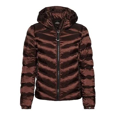 Abbildung von Superdry Hooded FUJI Winterjacke, Damen, Größe: 42, Dark oak brown