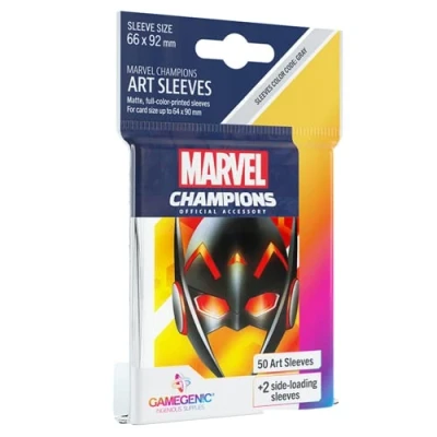 Abbildung von Gamegenic, Marvel Champions Sleeves Wasp, Sleeve color code: Gray