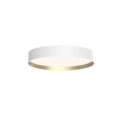 Abbildung von LOOM DESIGN LED Deckenleuchte Lucia, weiß/goldfarben Ø 45 cm