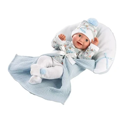 Abbildung von Llorens Babypuppe Bimbo, 35 cm, mit Schlafaugen