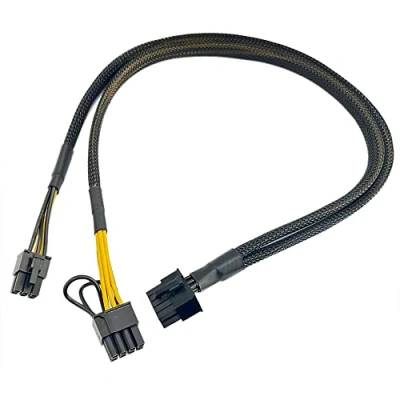 Abbildung von GinTai Netzteilkabel ersetzen für HP 10 polig to 6+8 ProLiant DL380 G9 and GPU 50CM