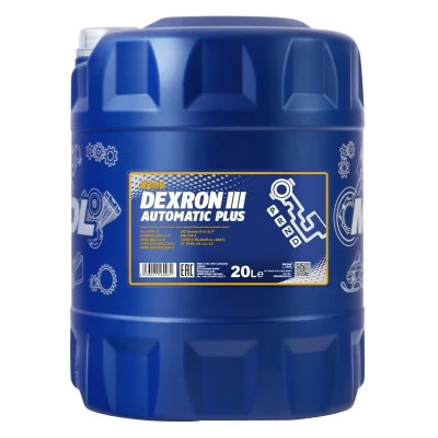 Abbildung von MANNOL Dexron III Automatic, Plus MN8206 20 Automatikgetriebeöl ATF Rot SCANIA: 4 series, 3 IVECO: EuroCargo I