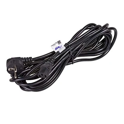 Abbildung von AKYGA AK PC 05A Stromkabel, 5m für PC, Drucker, Bildschirme schwarz