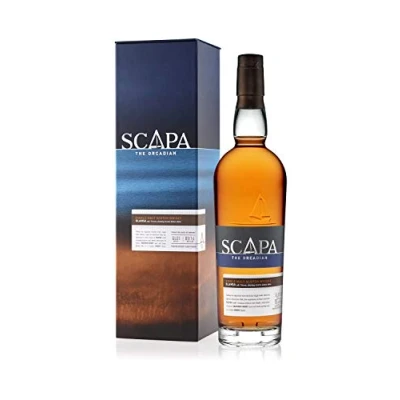 Abbildung von Scapa The Orcadian Skiren Glansa Edition Whisky mit Geschenkverpackung (1 x 0.7 l)