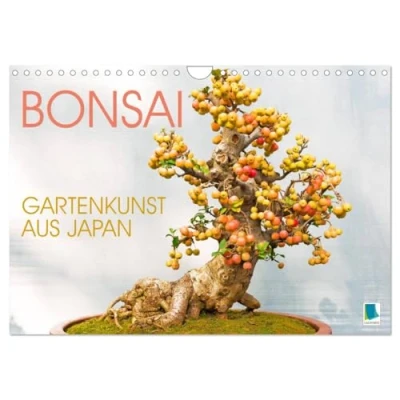 Abbildung von Gartenkunst aus Japan: Bonsai (Wandkalender 2025 DIN A4 quer), CALVENDO Monatskalender