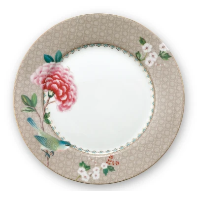Abbildung von PIP STUDIO Blushing Birds Teller khaki 21 cm