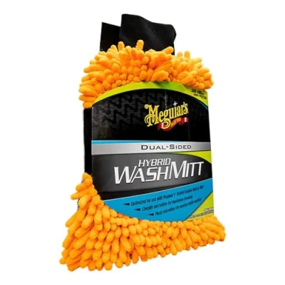 Abbildung von Meguiar&#039;s Me X210200 Meguiar`s Hybrid Ceramic Wash Mitt Men&#039;s, Schwarz, 1 Stück (1 Stück)