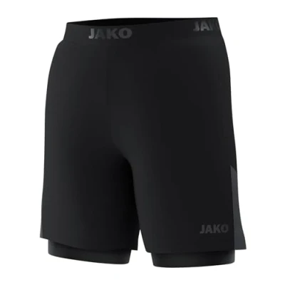 Abbildung von JAKO 2 in 1 Short Power SCHWARZ XL