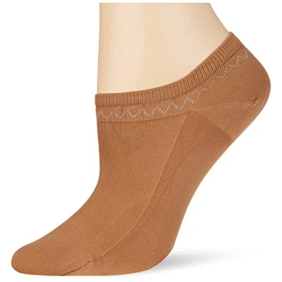 Abbildung von Nur Die Damen Füßlinge Feines Schuhsöckchen, Gr. 35/38, Braun (amber 230)