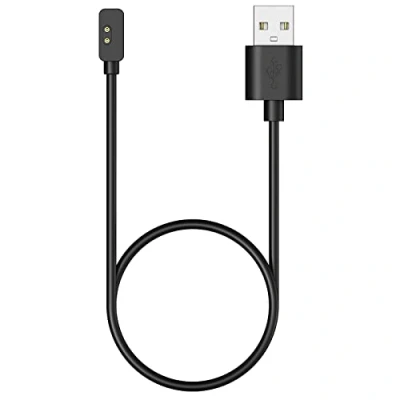 Abbildung von MoKo Ladekabel Kompatibel mit Xiaomi Redmi Watch 3/Redmi 2 Lite/Redmi Smart Band Pro/Mi 7 Pro, Magnetische Ersatz Ladegerät Ladestation 1M USB Kabel Schwarz