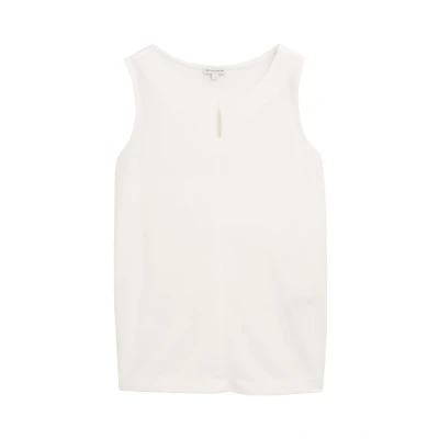 Abbildung von TOM TAILOR Damen 1046432 Top, 10315 Whisper White, M EU