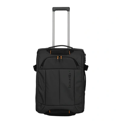 Abbildung von Travelite Briize Rollenreisetasche S Schwarz Reisetasche mit Rollen Weichgepäck