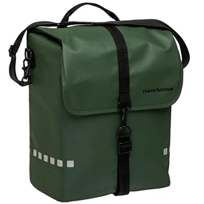 Abbildung von Fahrradtasche New Looxs Odense 17,5 Liter 32 X 16 38 Cm Grün
