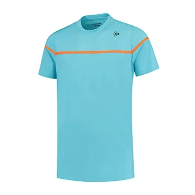 Abbildung von DUNLOP Herren GAME TEE 2, Sport Tennis T Shirt, Aqua Blau